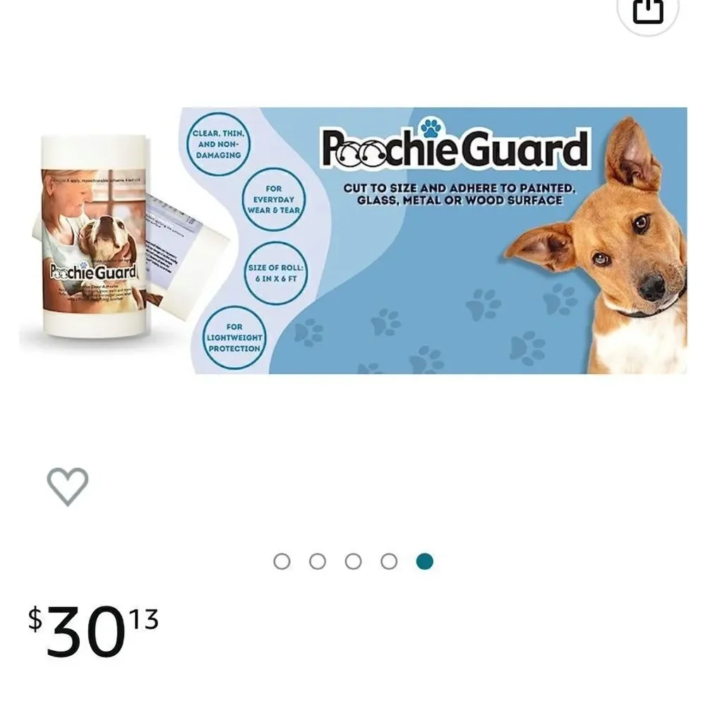 Poochie Guard: Protective Door Adhesive!